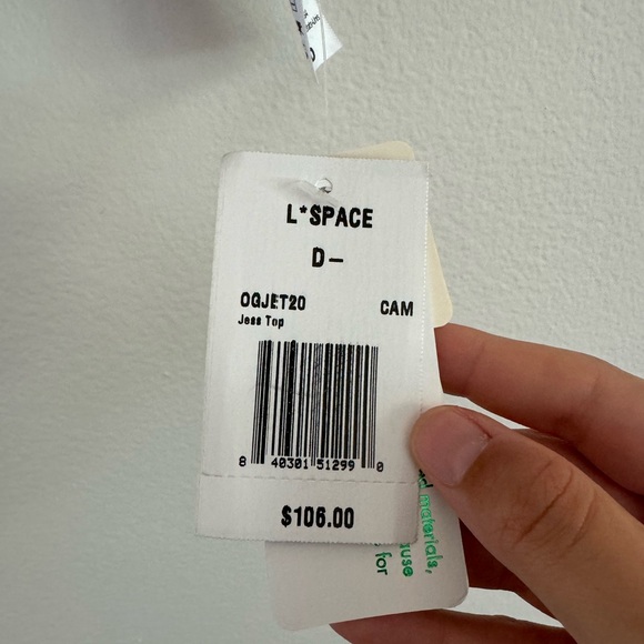 L*Space Jess Desi Bikini Top in Camel Brown - Picture 4 of 5